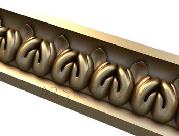 Baguette (BG_0721) 3D model for CNC machine